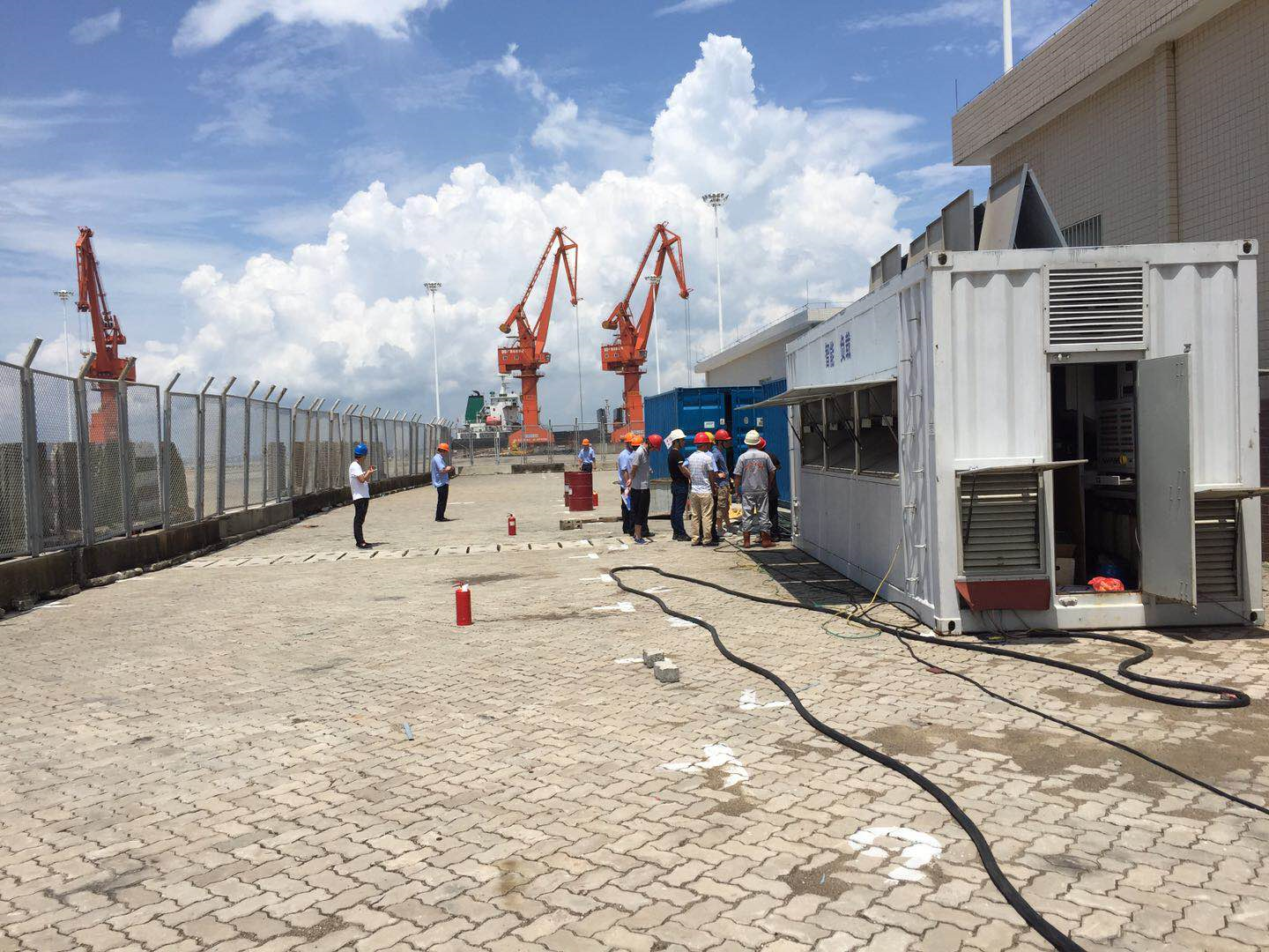 岸電負荷試驗操作規程